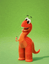 Excited Good Vibes GIF by Claynosaurz
