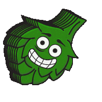 Hop Sticker by avnge brewing