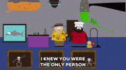 scared chef GIF by South Park 