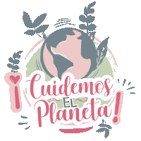 Mundo Sticker by La Tiendita Shabby Chic