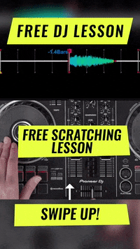 crossfader dj deejay djing scratching GIF