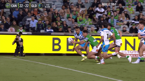 Nrl Green Machine GIF by Canberra Raiders