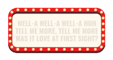 Tell Me More Pink Ladies Sticker by Musicalweb