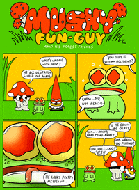 mushroom GIF by Parker Jackson