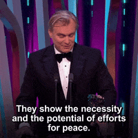 War Oscars GIF by INTO ACTION