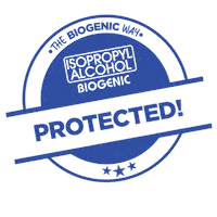 biogenic_cosmetiqueasia alcohol seal protected biogenic Sticker