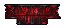 Golfing Stranger Things Sticker by Birds of Condor