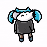 Cat Sally Face GIF