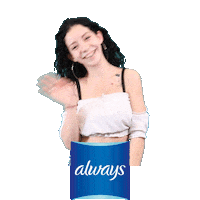 luanaoliveira Sticker by Always Brasil
