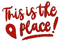 This Is The Place Sticker