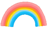 Happy Rainbow Sticker