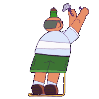 Animation Construire Sticker by ARTEfr