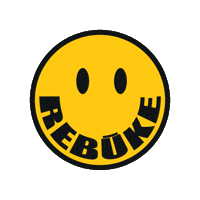 rebukemusic techno rave tech house rebuke Sticker