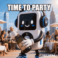 Party Happy Dance GIF by UJFM