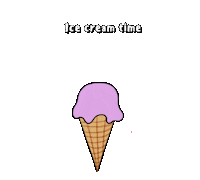 Summer Icecream Sticker