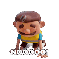 Man No Sticker by Mojo Swoptops