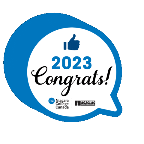 Graduation Sticker by Niagara College Toronto