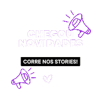 elistorycriativo novidade atencao chegou novidades elistorycriativo novidades Sticker