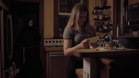 Scared Final Girl GIF by Outtake Productions