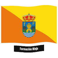 Flag Spain Sticker by Formación Ninja