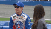 auto club 400 handshake GIF by NASCAR