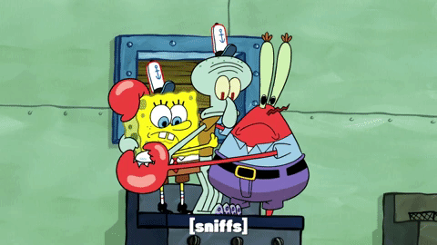 season 9 squid defense GIF by SpongeBob SquarePants