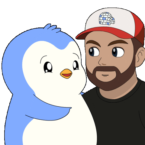 Ash Ketchum Penguin Sticker by Pudgy Penguins