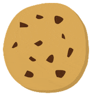 Chocolate Chip Cookie Sticker by University of Michigan