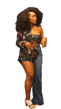 Black Girl Dance Sticker by MonA Hayslett