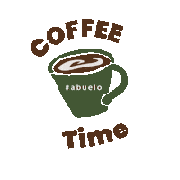 AbueloAthens coffee drink abuelo socialmad Sticker