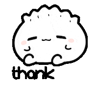 cafedeyume food kawaii thank you yay Sticker
