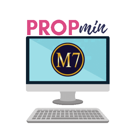 Boss Computer Sticker by M7 Properties