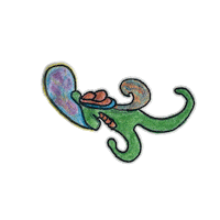 Happy Art Sticker