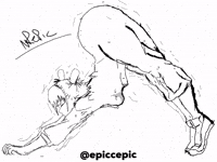 Drawing Stretching GIF