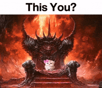 Cat Sitting GIF