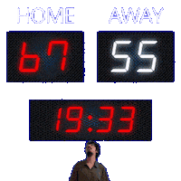 55 Away Sticker