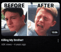 Before And After Brother GIF