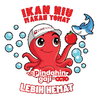 Octo Savers Sticker by CIMB Niaga
