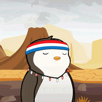 Good Vibes Life GIF by Pudgy Penguins