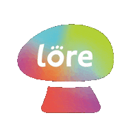 LoreMightyMushrooms mushroom supplement lore mushroom chocolate Sticker