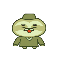 neusik dancing sloth 댄스 흔들흔들 Sticker