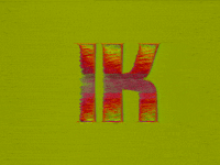 Glitch Text GIF