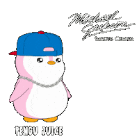 Michael Jackson Dancing Sticker by Pengu Juice Co.