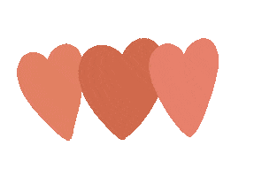 I Love You Hearts Sticker