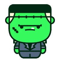 Trick Or Treat Halloween Sticker by cks.design