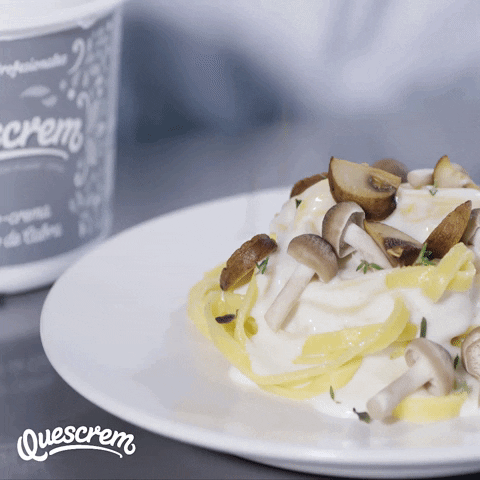 Salsa Mushrooms GIF by Quescrem