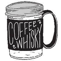 fontenellesupplyco coffee whiskey fontenelle camp mug Sticker