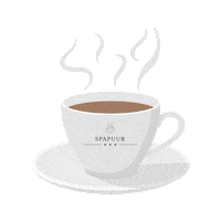 SpaPuur coffee relax wellness spa Sticker