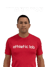 athleticlab thanks thankyou bow grateful Sticker