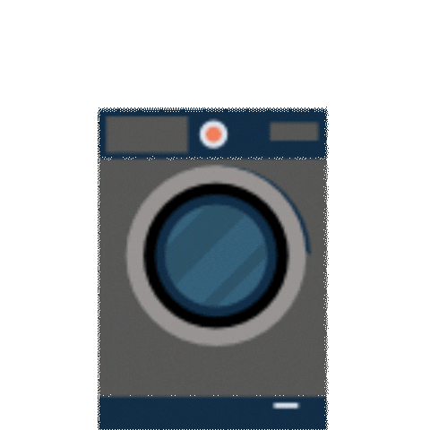 laveriewashin giphyupload new laundry washing machine Sticker